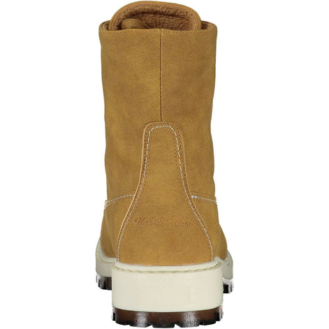 U.S. POLO ASSN. Brown Polyester Women Boot U.S. POLO ASSN.