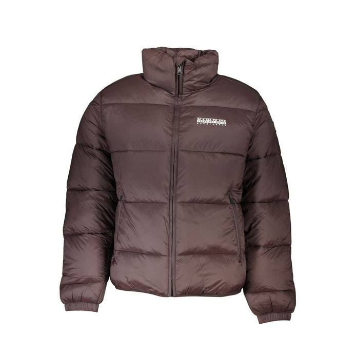 Napapijri Marrone Poliammide Men's Jacket Napapijri