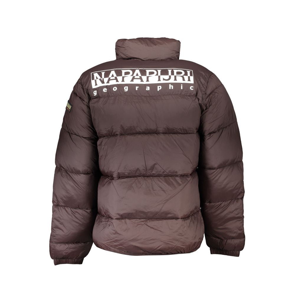 Napapijri Marrone Poliammide Men's Jacket Napapijri