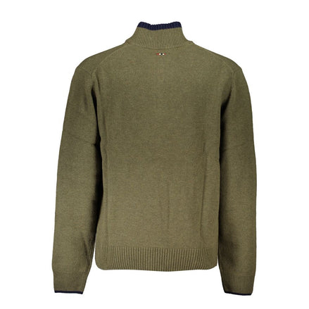 Napapijri Verde Tessuto Men Sweater Napapijri