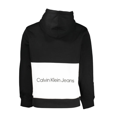 Calvin Klein Black Polyester Men's Sweatshirt