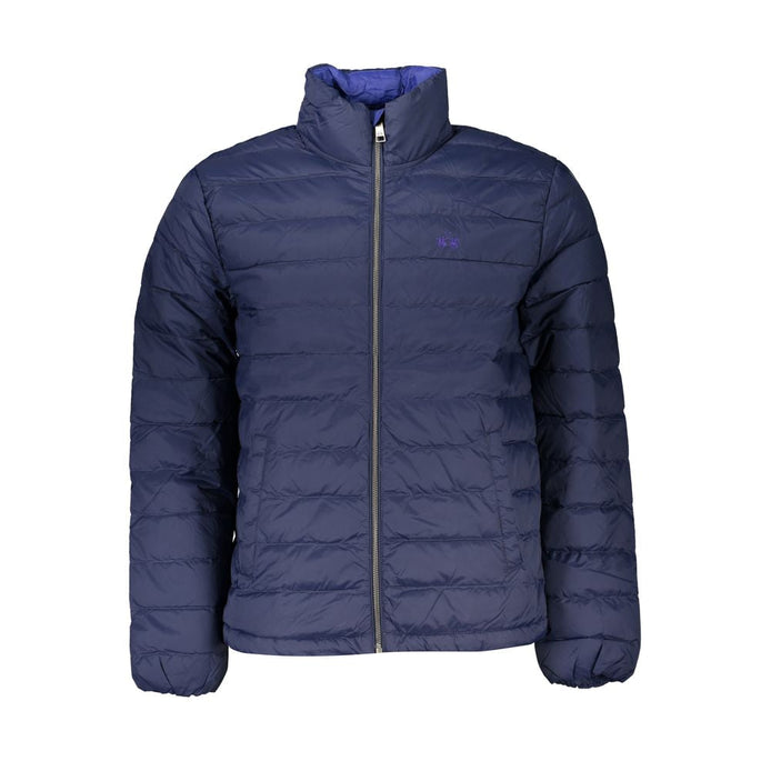 La Martina Blu Poliammide Men's Jacket La Martina