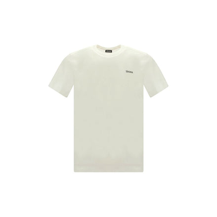 ZEGNA White Cotton T-Shirt ZEGNA