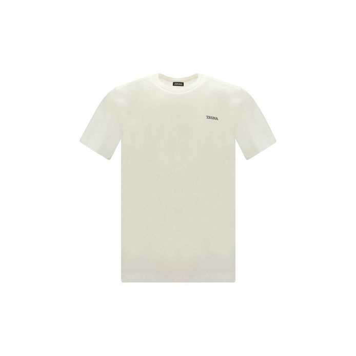 ZEGNA White Cotton T-Shirt ZEGNA