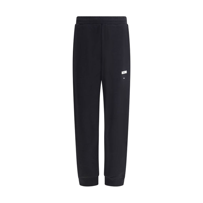 Moschino Black Cotton Joggers (Workout Pants) Moschino