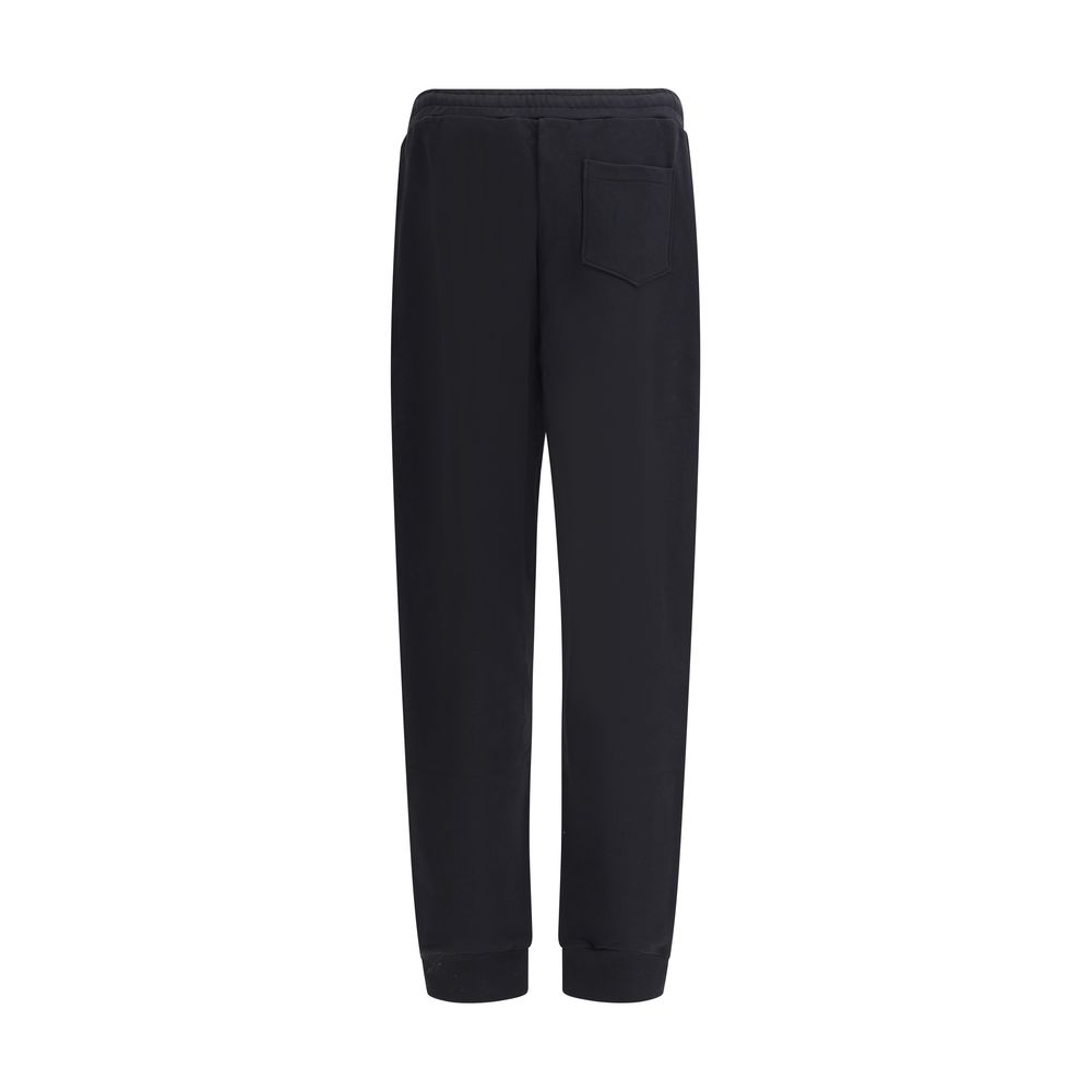 Moschino Black Cotton Joggers (Workout Pants) Moschino