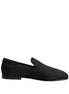 Dolce & Gabbana Black Floral Brocade Loafers Men Dress Shoes Dolce & Gabbana