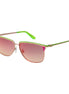 Guess Green Metal Sunglasses Guess