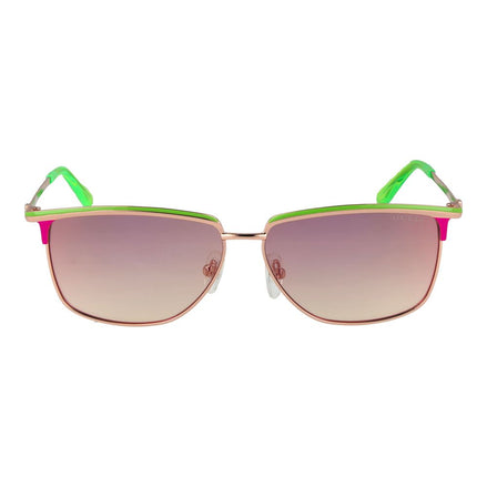 Guess Green Metal Sunglasses Guess