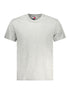 Tommy Hilfiger Gray Cotton Men T-Shirt Tommy Hilfiger