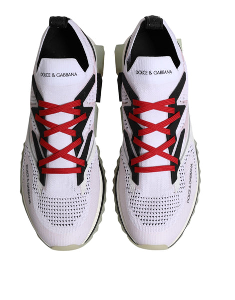 Dolce & Gabbana White SORRENTO Sport Stretch Sneakers Shoes Dolce & Gabbana
