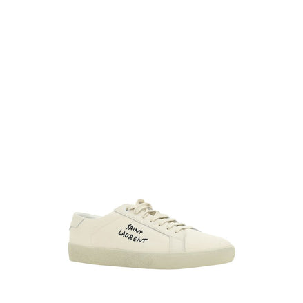 Saint Laurent White Rubber Low Top Sneakers Saint Laurent