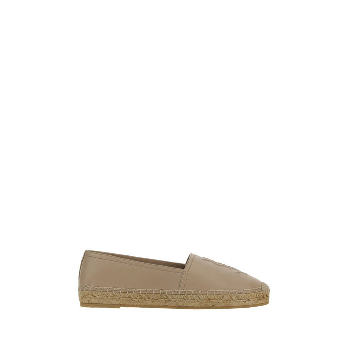 Saint Laurent Brown Lamb Ovis Aries Aries Espadrilles Saint Laurent