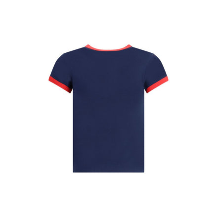 Valentino Blue Cotton T-Shirt Valentino