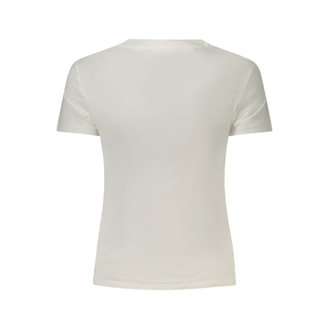 Tommy Hilfiger White Cotton Women T-Shirt Tommy Hilfiger