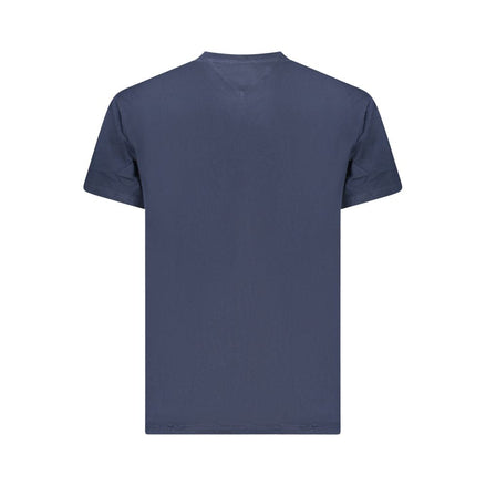 Tommy Hilfiger Blue Cotton Men T-Shirt Tommy Hilfiger