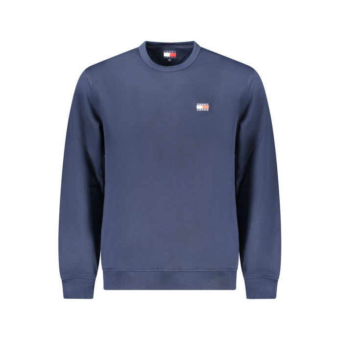 Tommy Hilfiger Blue Cotton Men Sweater Tommy Hilfiger
