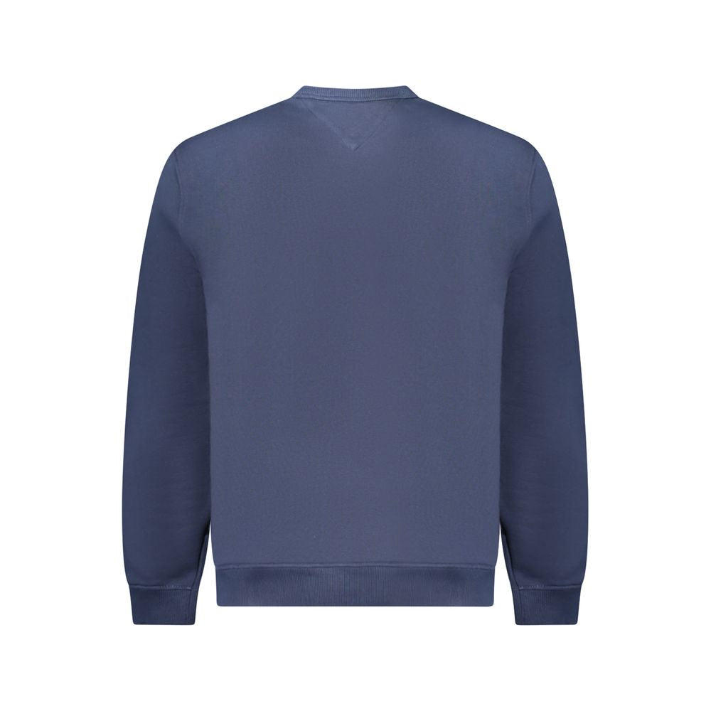 Tommy Hilfiger Blue Cotton Men Sweater Tommy Hilfiger