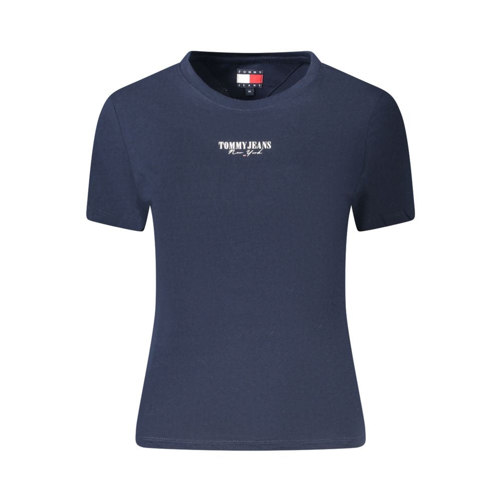 Tommy Hilfiger Blue Cotton Women's T-Shirt Tommy Hilfiger