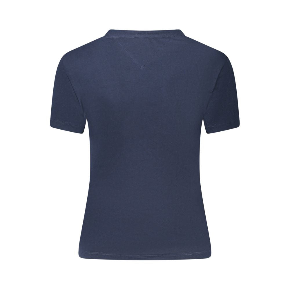 Tommy Hilfiger Blue Cotton Women's T-Shirt Tommy Hilfiger