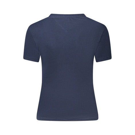 Tommy Hilfiger Blue Cotton Women's T-Shirt Tommy Hilfiger