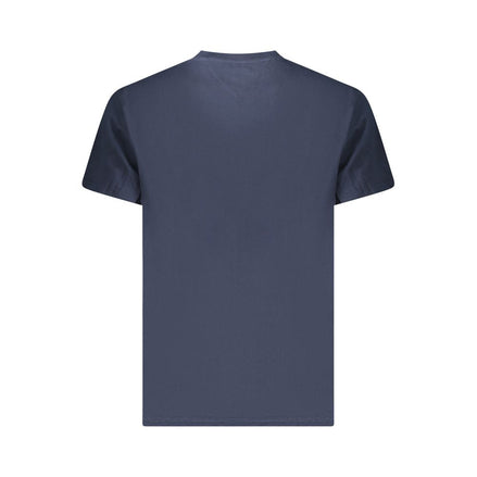 Tommy Hilfiger Blue Cotton Men T-Shirt Tommy Hilfiger