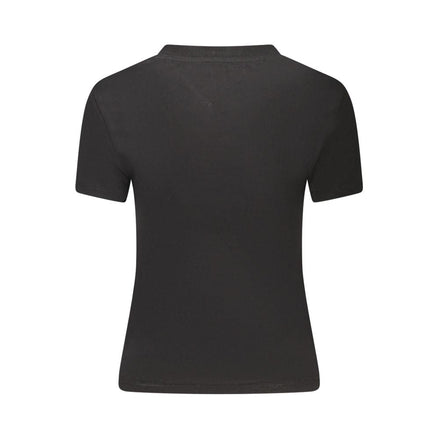 Tommy Hilfiger Black Cotton Women T-Shirt Tommy Hilfiger