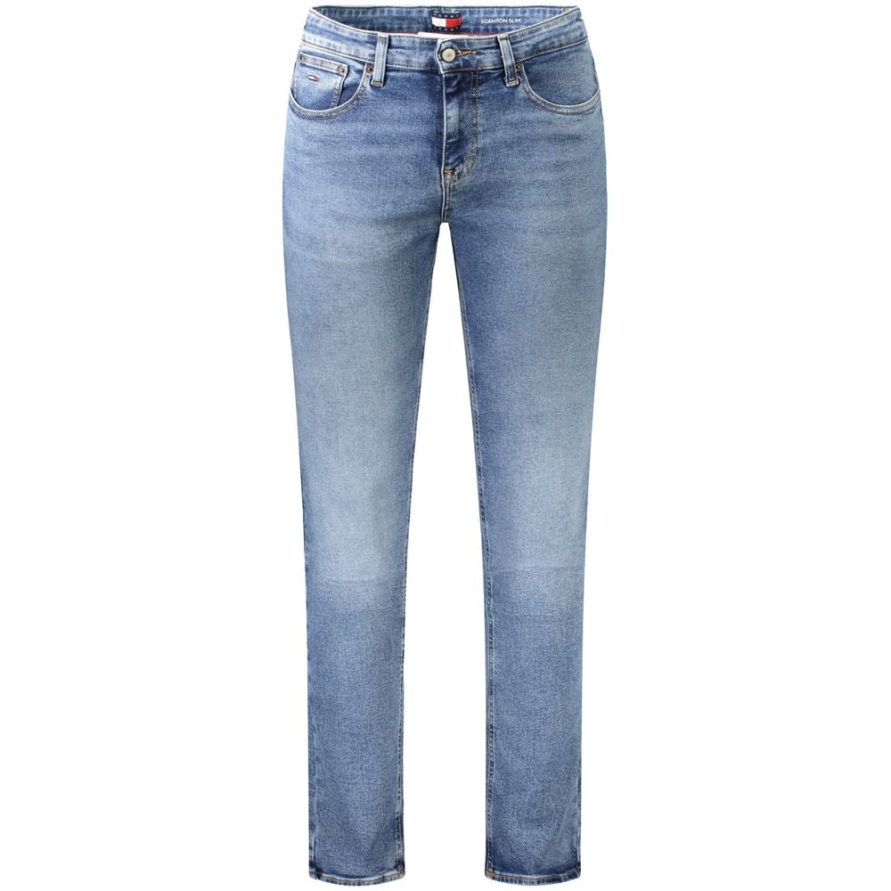 Tommy Hilfiger Blue Cotton Men's Slim Jeans Tommy Hilfiger