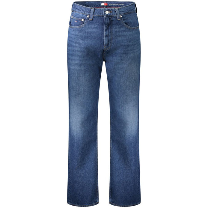Tommy Hilfiger Blu Cotton Men Jeans Tommy Hilfiger