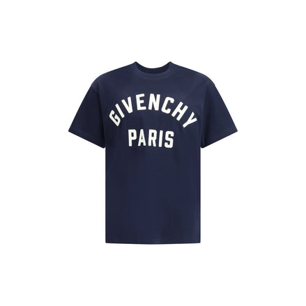 Givenchy Blue Cotton T-Shirt Givenchy