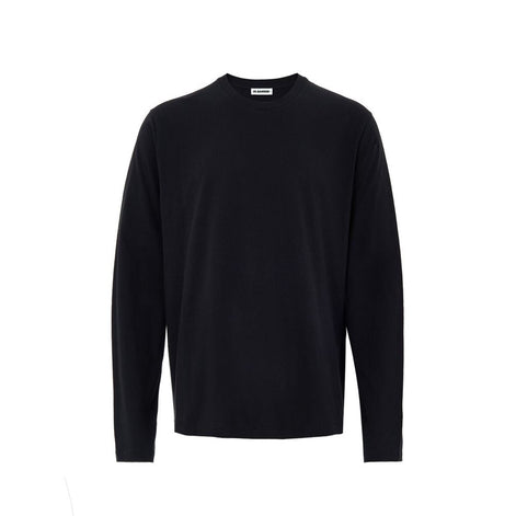 Jil Sander Black Cotton T-Shirt Jil Sander