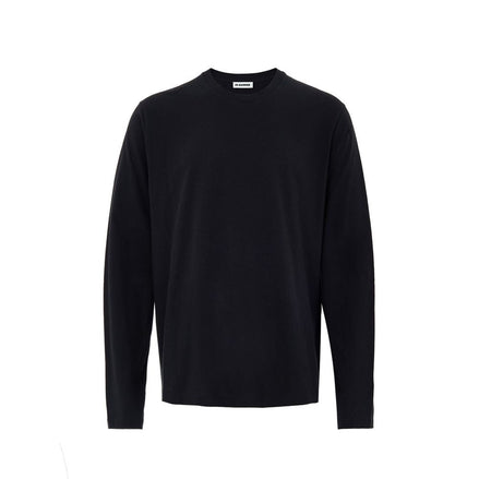 Jil Sander Black Cotton T-Shirt Jil Sander