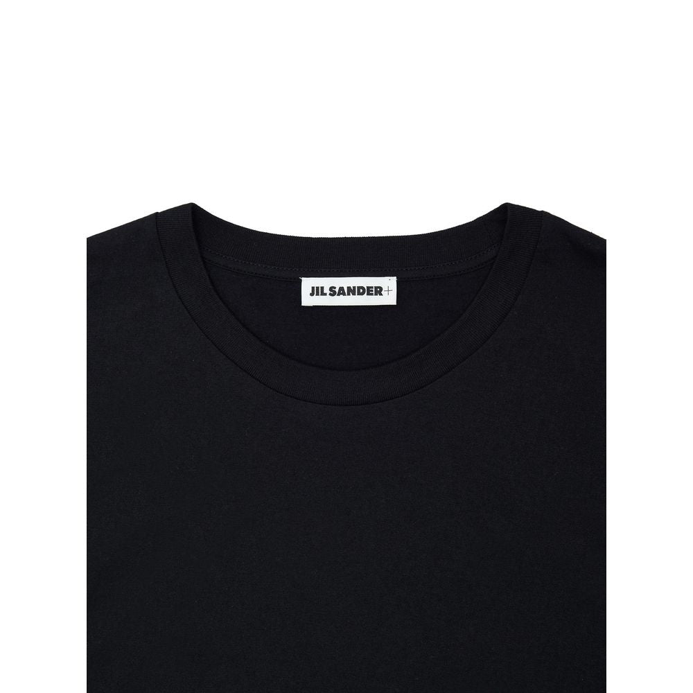 Jil Sander Black Cotton T-Shirt Jil Sander
