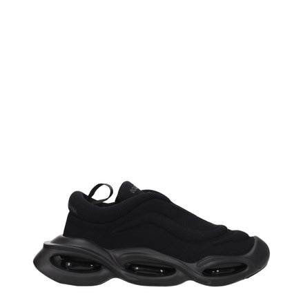 Dolce & Gabbana Black Fabric Chunky Sneakers Dolce & Gabbana