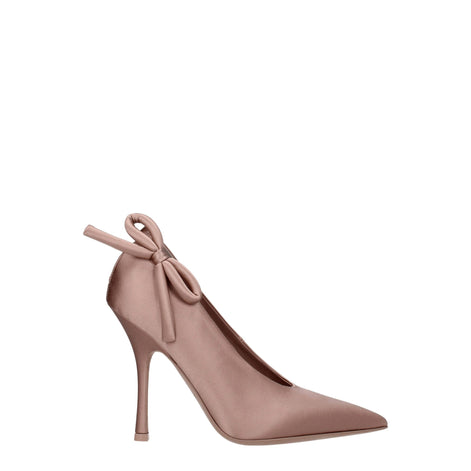 Valentino Garavani Pink Satin High Heel Pumps Valentino Garavani