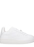 Burberry White Leather Low Top Sneakers Burberry