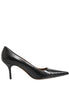 Dolce & Gabbana Black Exotic Leather Stiletto Pumps Shoes Dolce & Gabbana