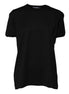 Dolce & Gabbana Black Cotton Goodluck Tee Crew Neck T-shirt Dolce & Gabbana