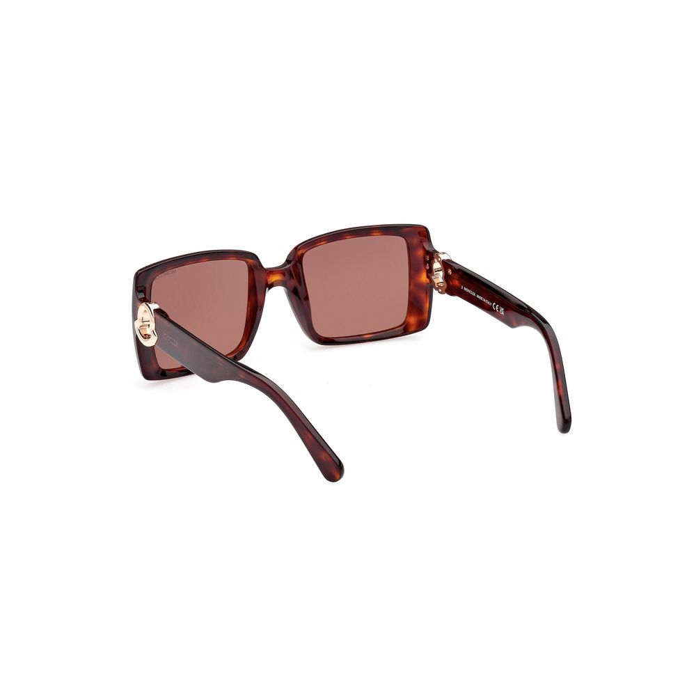 Moncler Brown Pantograph Women Sunglass Moncler