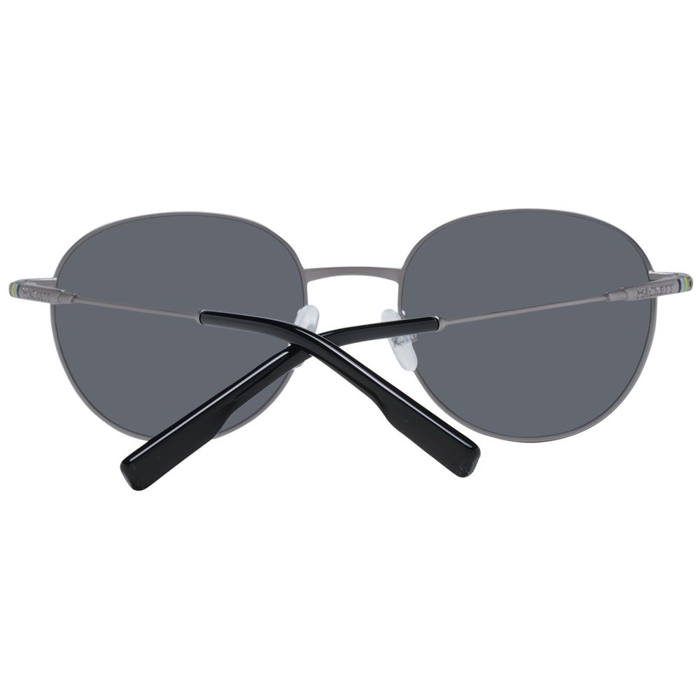 Hackett Gray Metal Sunglasses Hackett