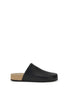Balenciaga Black Calf Leather Bos Taurus Mules Balenciaga