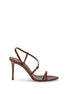 Giuseppe Zanotti Red Leather Stiletto Heel Sandals Giuseppe Zanotti