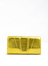 Ferrari Metal Yellow GT patent leather purse Ferrari