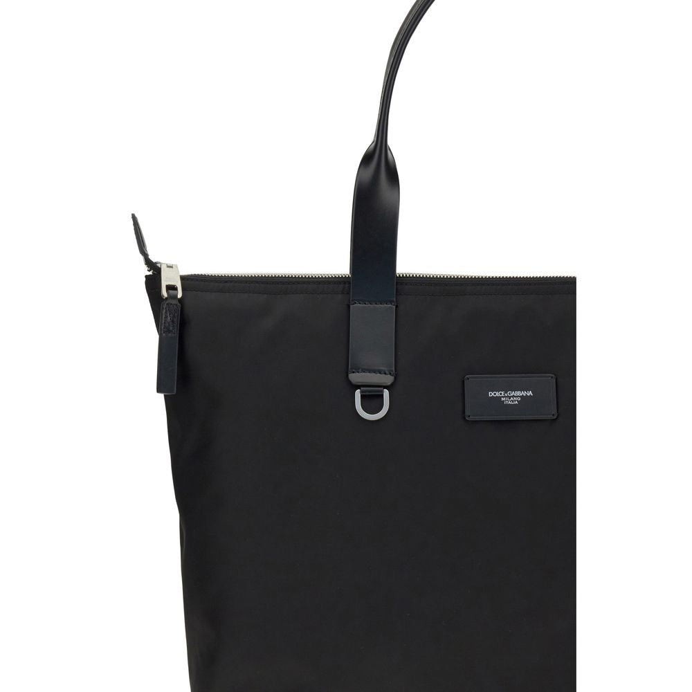 Dolce & Gabbana Black Leather Shoulder Bag Dolce & Gabbana