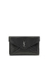 Saint Laurent Black Calf Leather Bos Taurus Clutch Bag Saint Laurent