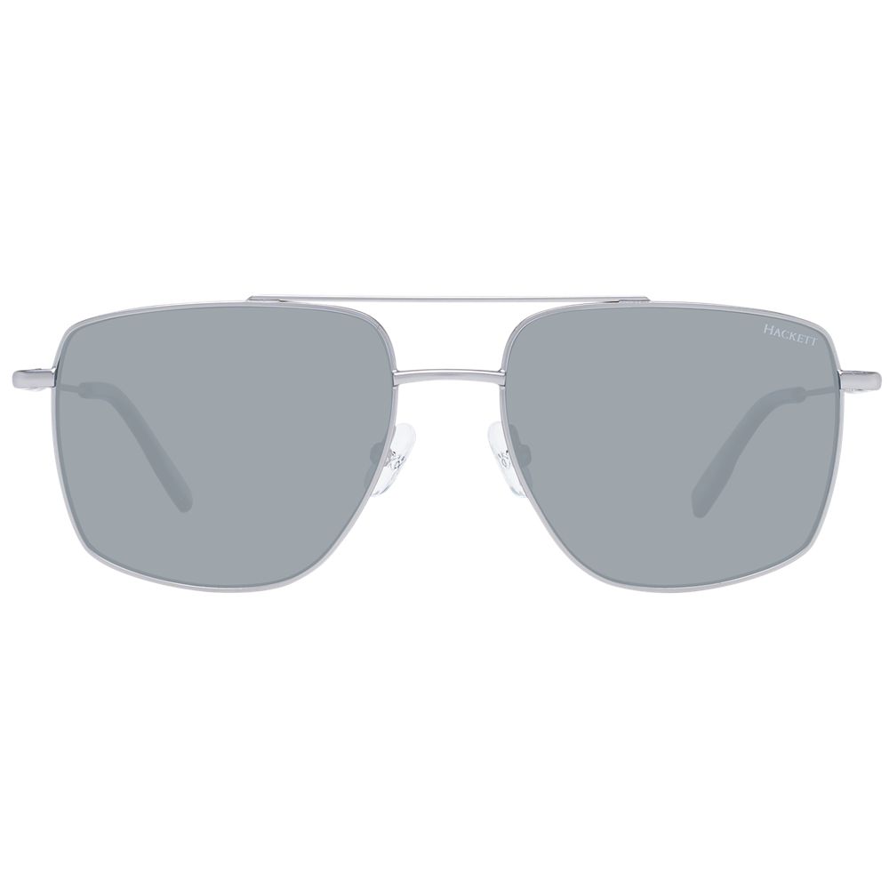 Hackett Gray Metal Sunglasses Hackett