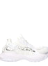 Versace White Leather Athletic Sneakers Versace