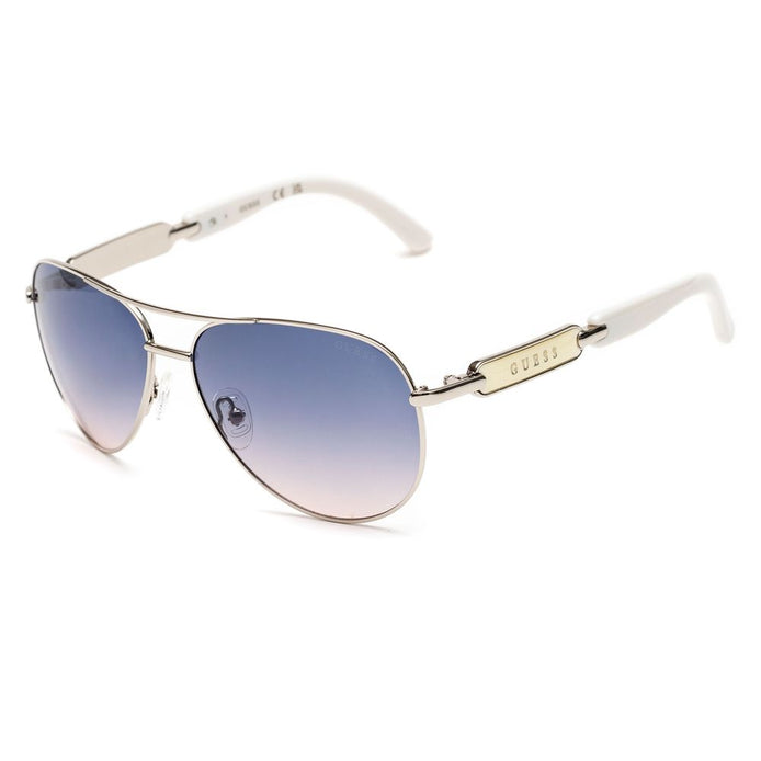 Guess Gray Metal Sunglasses Guess
