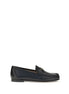 Chloé Black Calf Leather Bos Taurus Slip-On Loafers Chloé