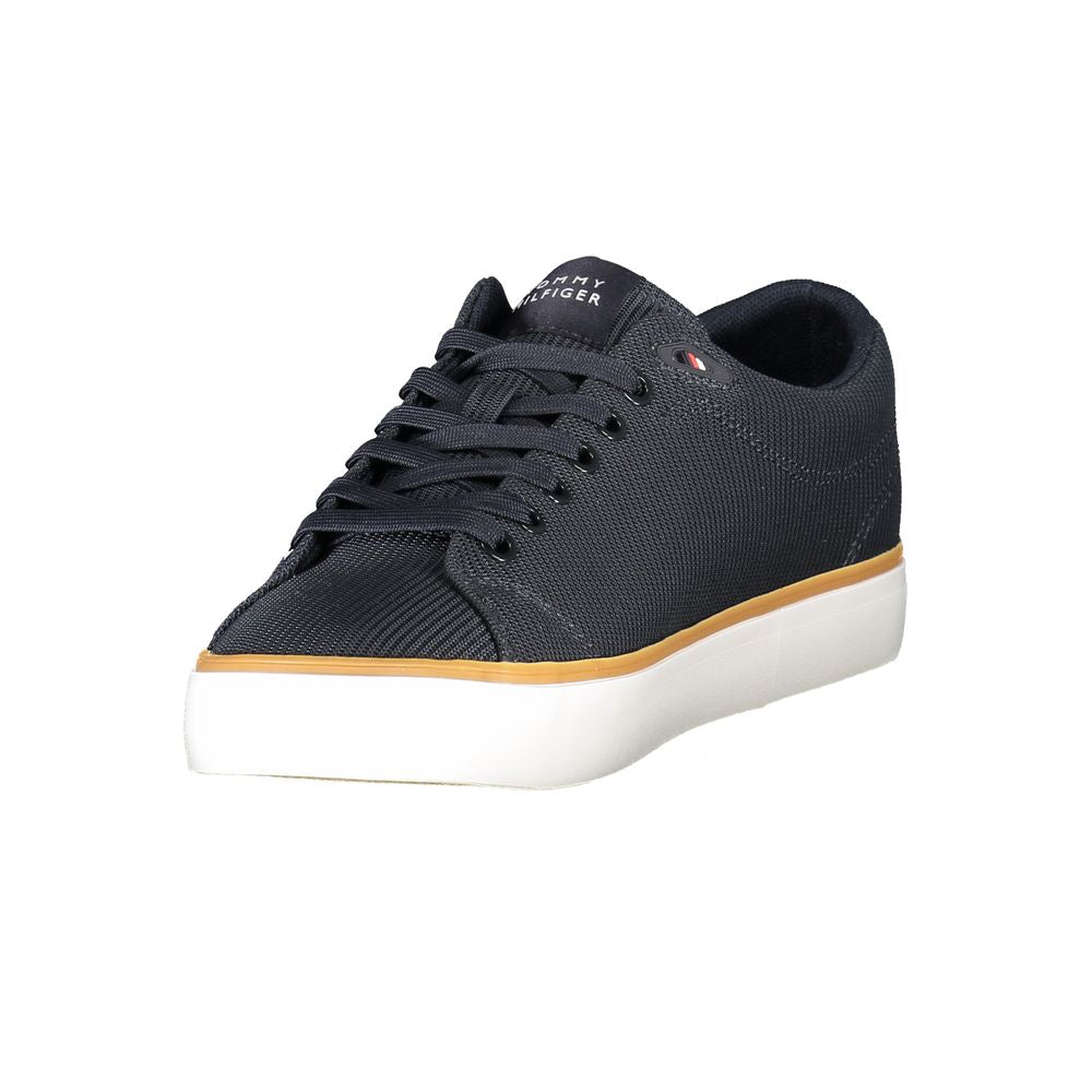 Tommy Hilfiger Blue Polyester Men Sneaker Tommy Hilfiger